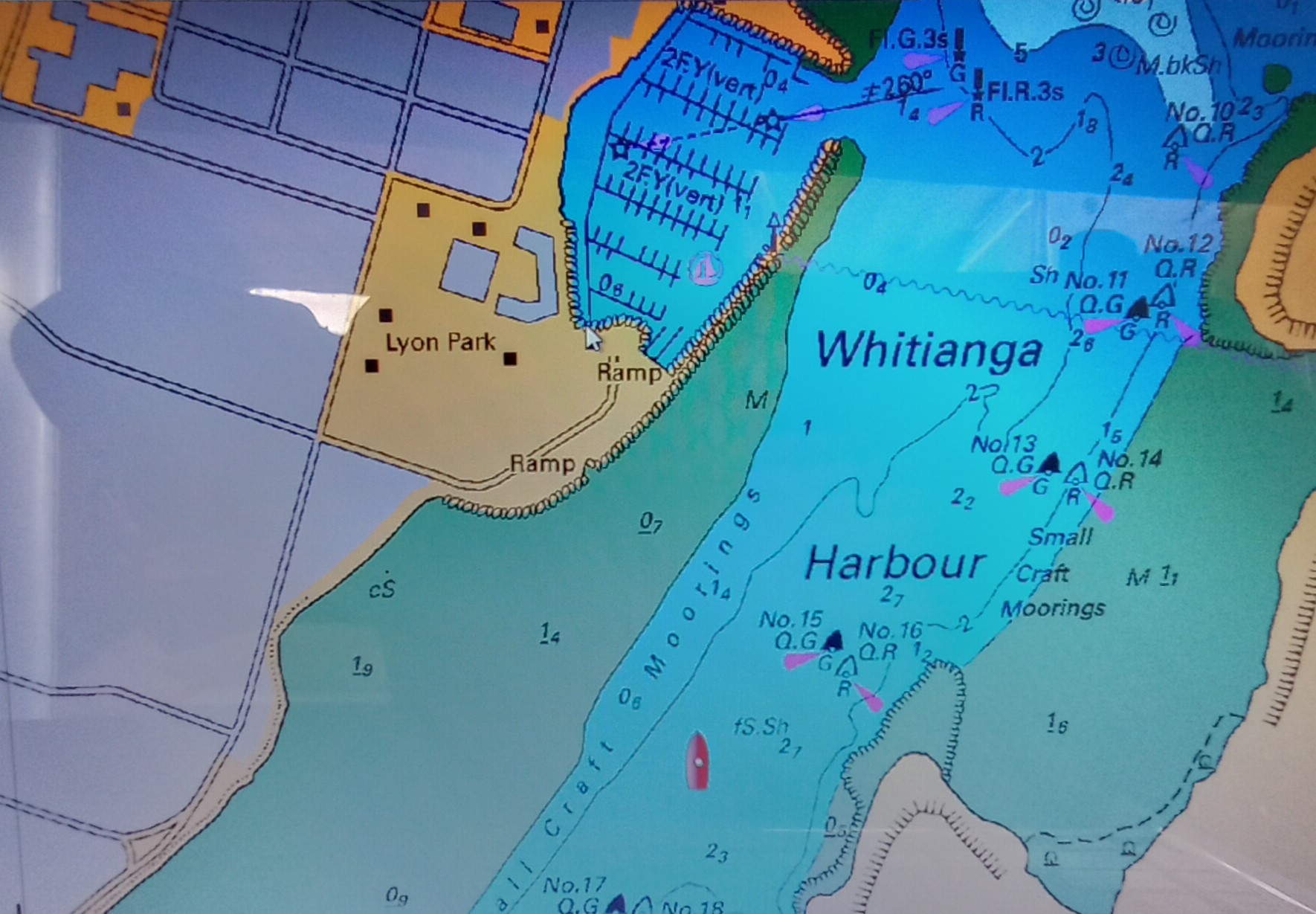 Whitianga Swing Mooring